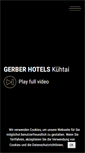 Mobile Screenshot of gerberhotels.com